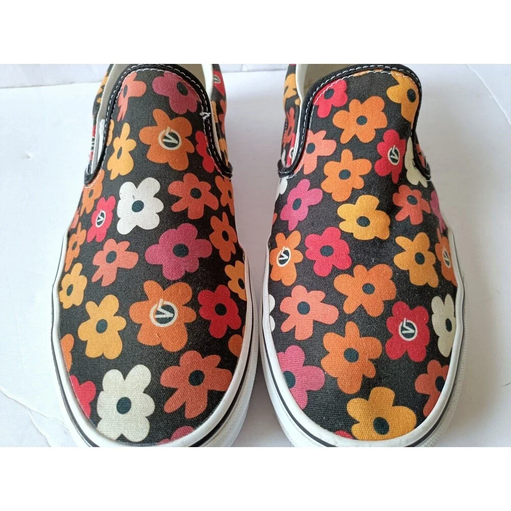 VANS Slip On Shoes Men's Size 11 Flower Power Project-X Low Top Sneakers